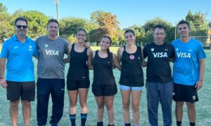 Dos jugadoras del Club Salto Grande participaron en Chaco de una nueva concentración de la Confederación Argentina de Hockey