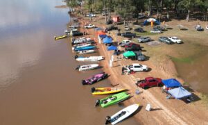 El Lago de Salto Grande vivió un fin de semana a puro deporte y turismo