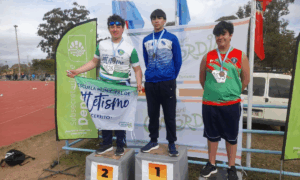 Concordiense subió al podio por lanzamiento de disco en la Copa Nacional de Clubes U16